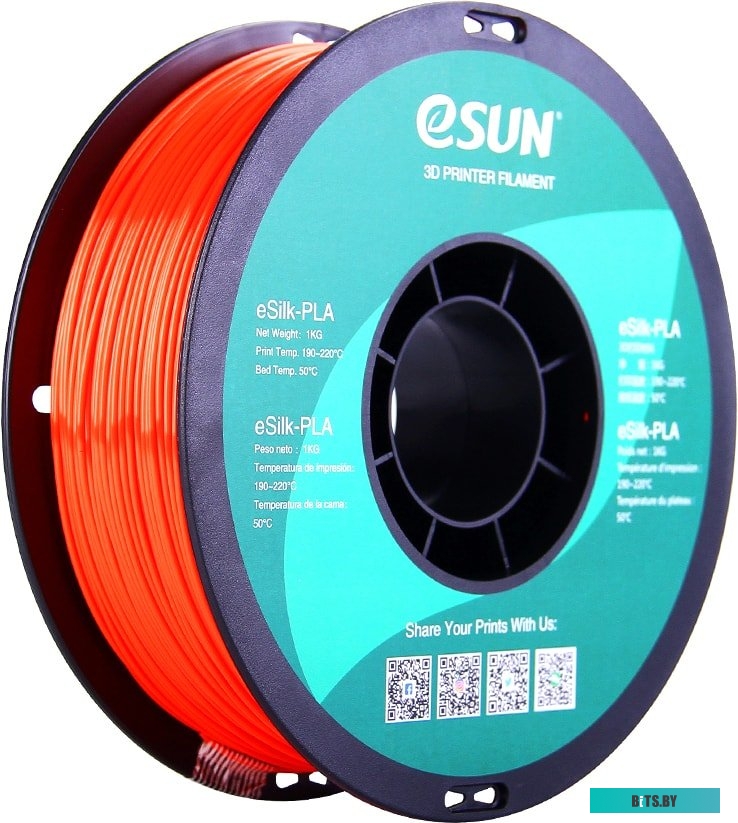 Т0030636 eSUN eSilk PLA 1.75 мм 1000 г (яхонтовый)