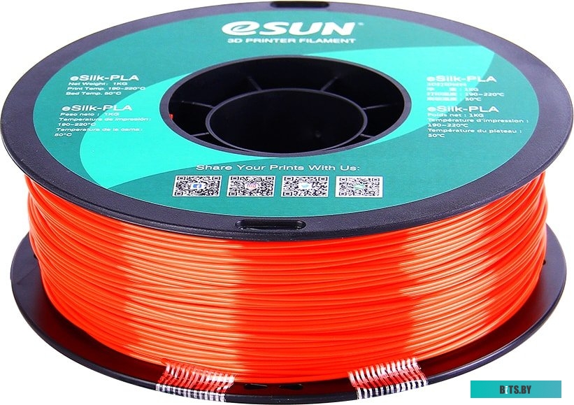 Т0030636 eSUN eSilk PLA 1.75 мм 1000 г (яхонтовый)