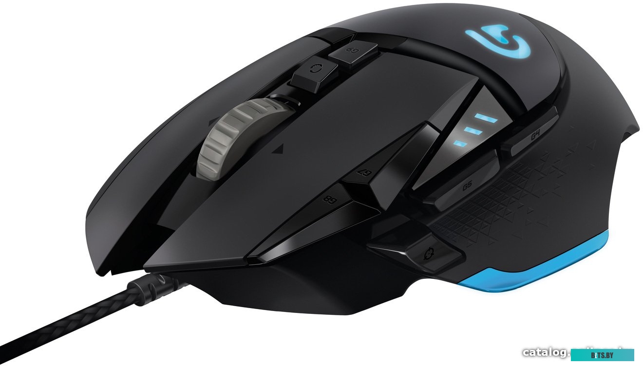 Мышь проводная Logitech G402 Hyperion Fury, 4000dpi, Черный 910-004073/910-004067