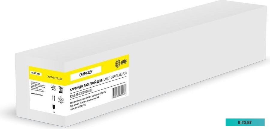 Картридж лазерный Cactus CS-MPC406Y 842098.