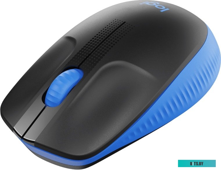 Мышь беспроводная Logitech M190, 1000dpi, Wireless/USB, Черный/Синий, 910-005925