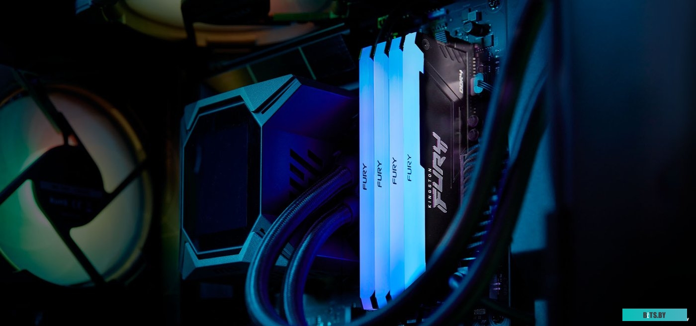 Оперативная память Kingston FURY Beast RGB KF432C16BB2AK2/64