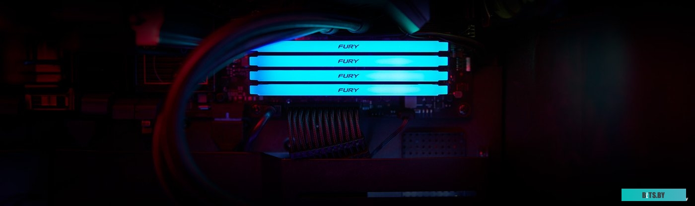 Оперативная память Kingston FURY Beast RGB KF432C16BB2AK2/64