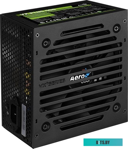 Блок питания 550W Aerocool VX PLUS 550 <550W, (20+4+4+4) pin, (6+2) pin, 3xSATA, 3xMolex, FDD, 12 см, кабель питания, ATX> RTL (4713105962765)