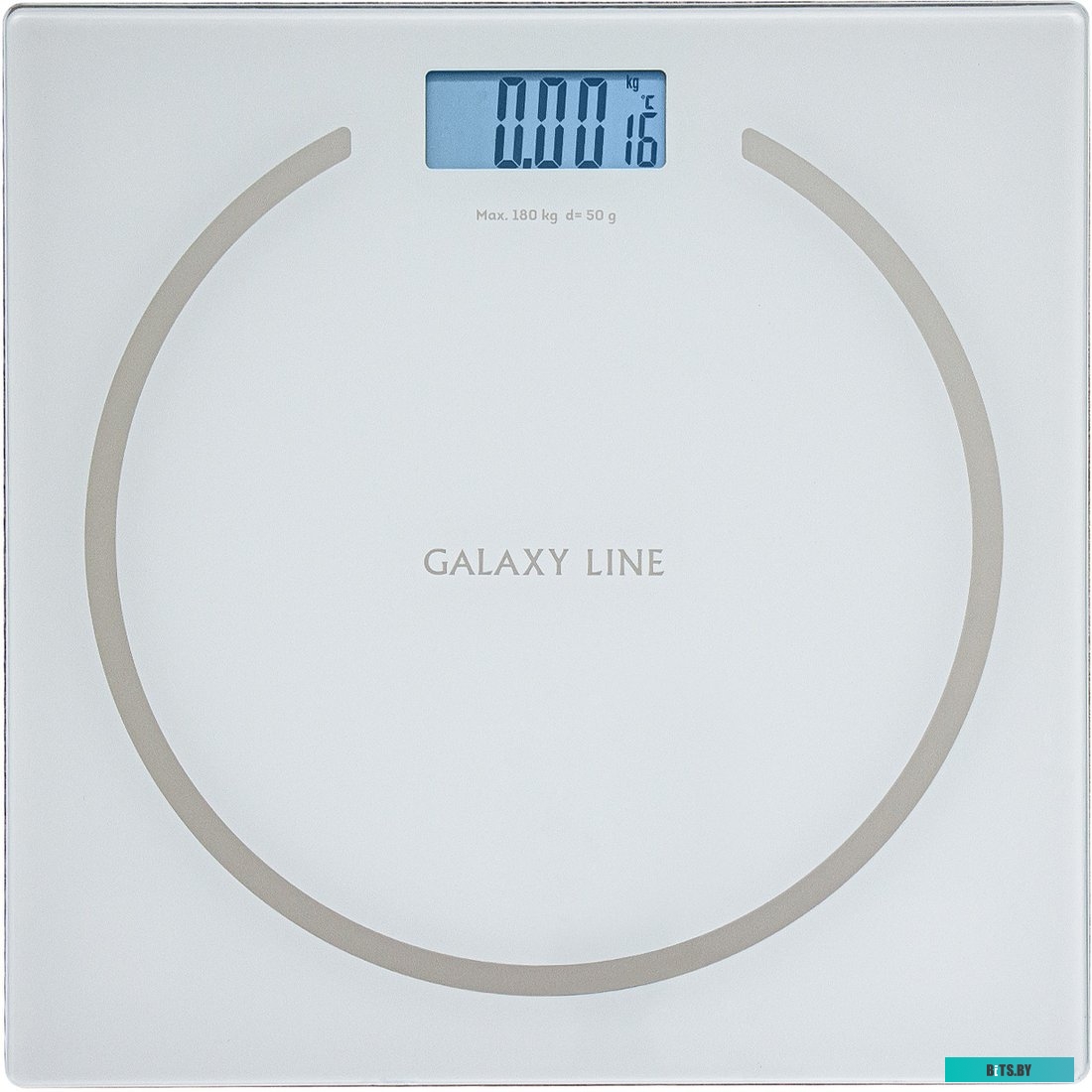 ГЛ4854ЛБЕЛ Весы напольные электронные Galaxy Line GL 4854 макс.150кг белый