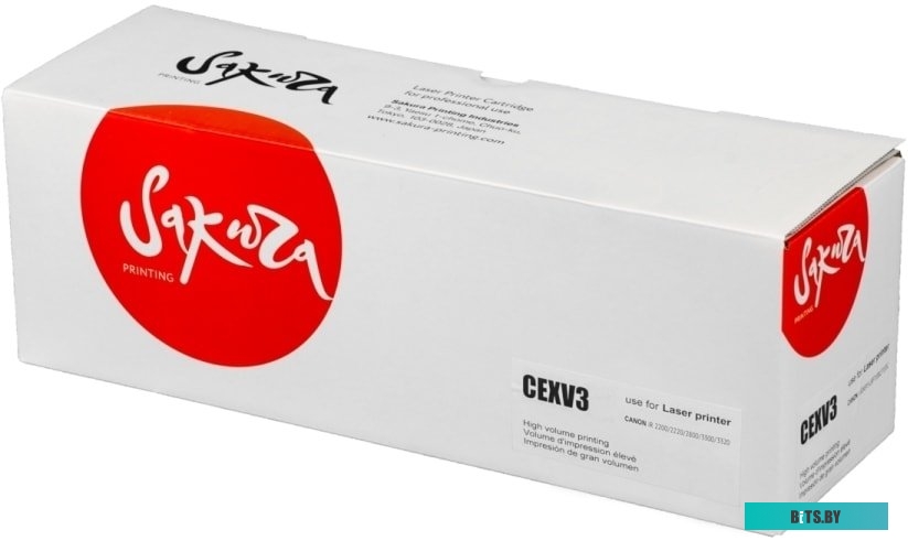 Картридж Sakura Printing SACEXV3 (аналог Canon C-EXV33)