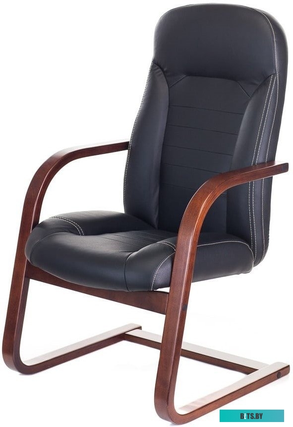 Офисное кресло (Стул) Бюрократ T-9923WALNUT-AV (черный) <T-9923WALNUT-AV/BL>