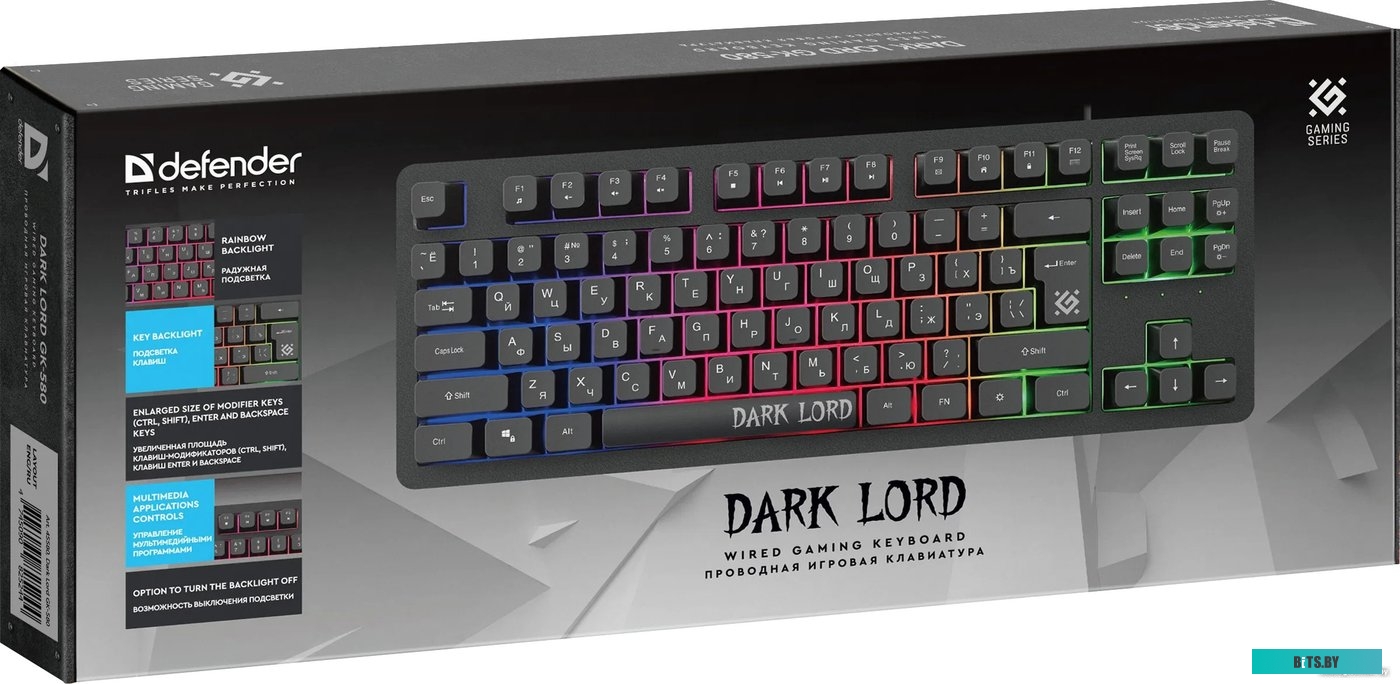 Клавиатура Defender Dark Lord GK-580 45580