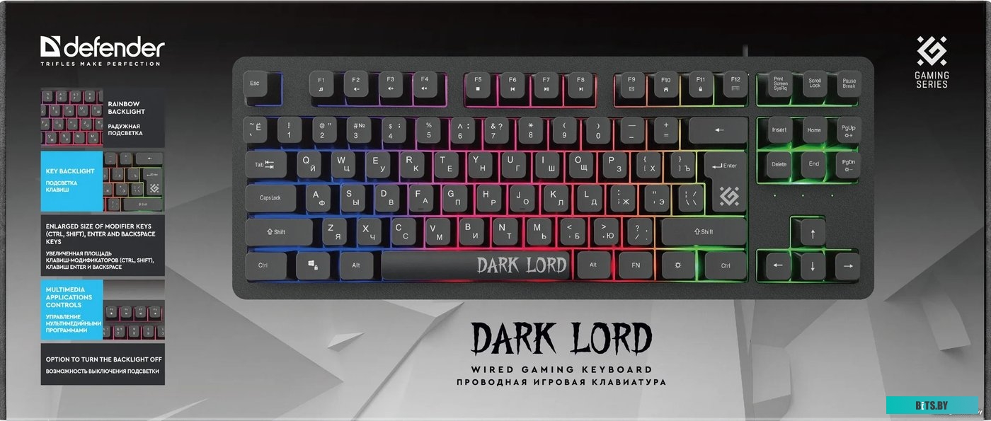 Клавиатура Defender Dark Lord GK-580 45580