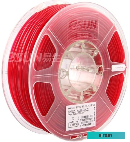 Т0026318 eSUN PET-G 1.75 мм 1000 г (пурпурный)