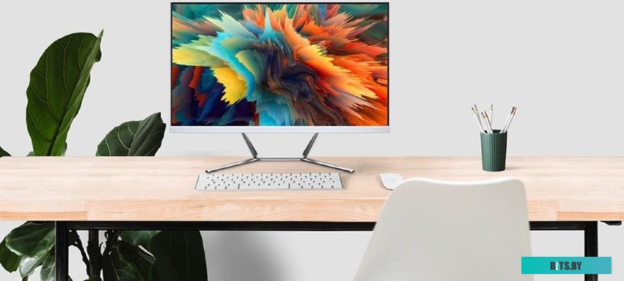 K24 AIR 1210016G512KRU Моноблок Teclast K24 Air 23.8" Full HD i3 12100 (3.3) 16Gb SSD512Gb UHDG 730 Windows 11 Pro GbitEth WiFi BT 120W белый 1920x108