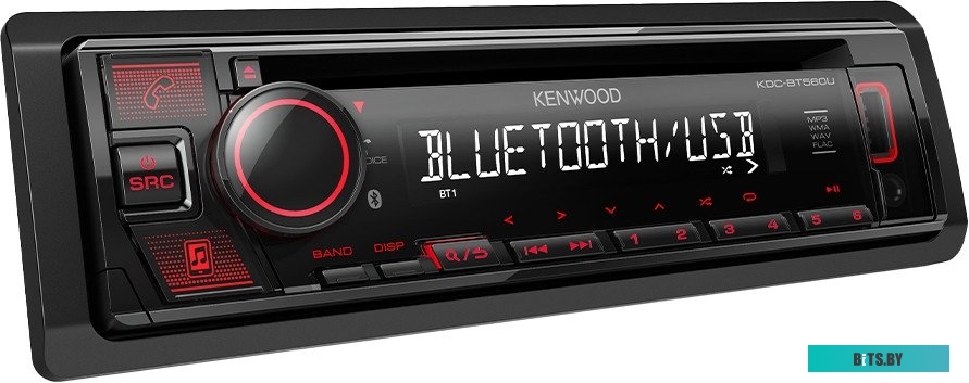 KDC-BT560U Автомагнитола Kenwood KDC-BT560U 1DIN 4x50Вт