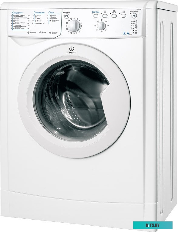 869990629160 Стиральная машина Indesit EcoTime IWUB 4105 класс: A загр.фронтальная макс.:4кг белый