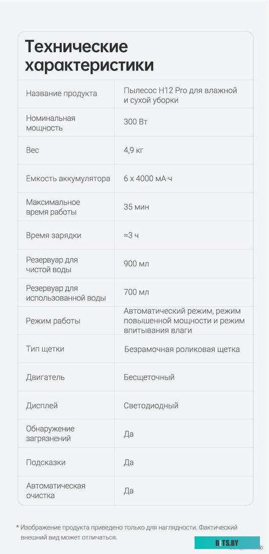 Dreame Dreame H12 Pro wet and dry Vacuum Cleaner (международная версия)