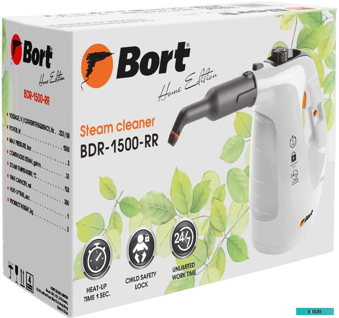 Пароочиститель Bort BDR-1500-RR <93410747>