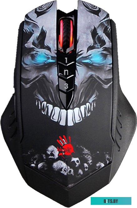 Мышь игровая A4Tech Bloody R80 Plus Skull