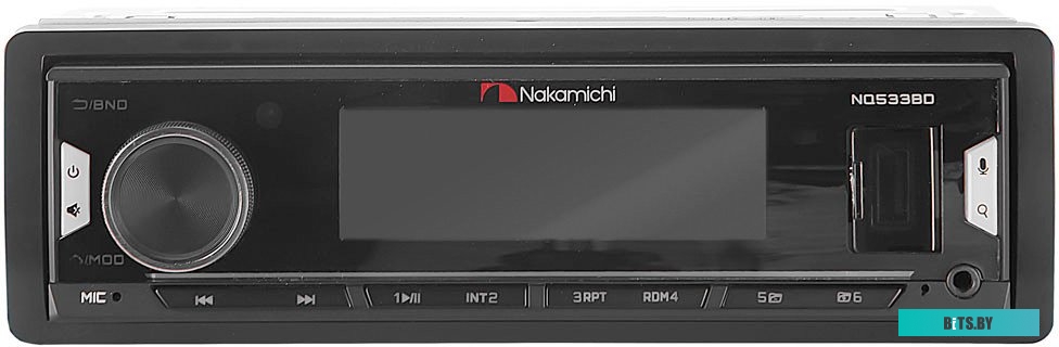 NAK-NQ533BD Автомагнитола Nakamichi NQ533BD 1DIN 4x50Вт v5.0 ПДУ RDS (NAK-NQ533BD)