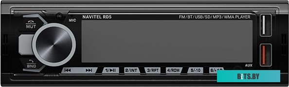 RD5 Автомагнитола Navitel RD5 1DIN 4x50Вт ПДУ