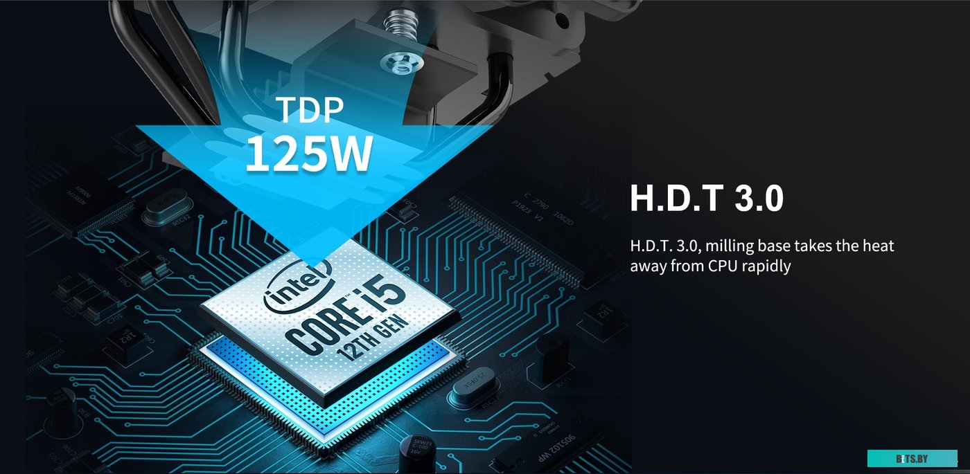Кулер для процессора PCCooler Paladin EX300S