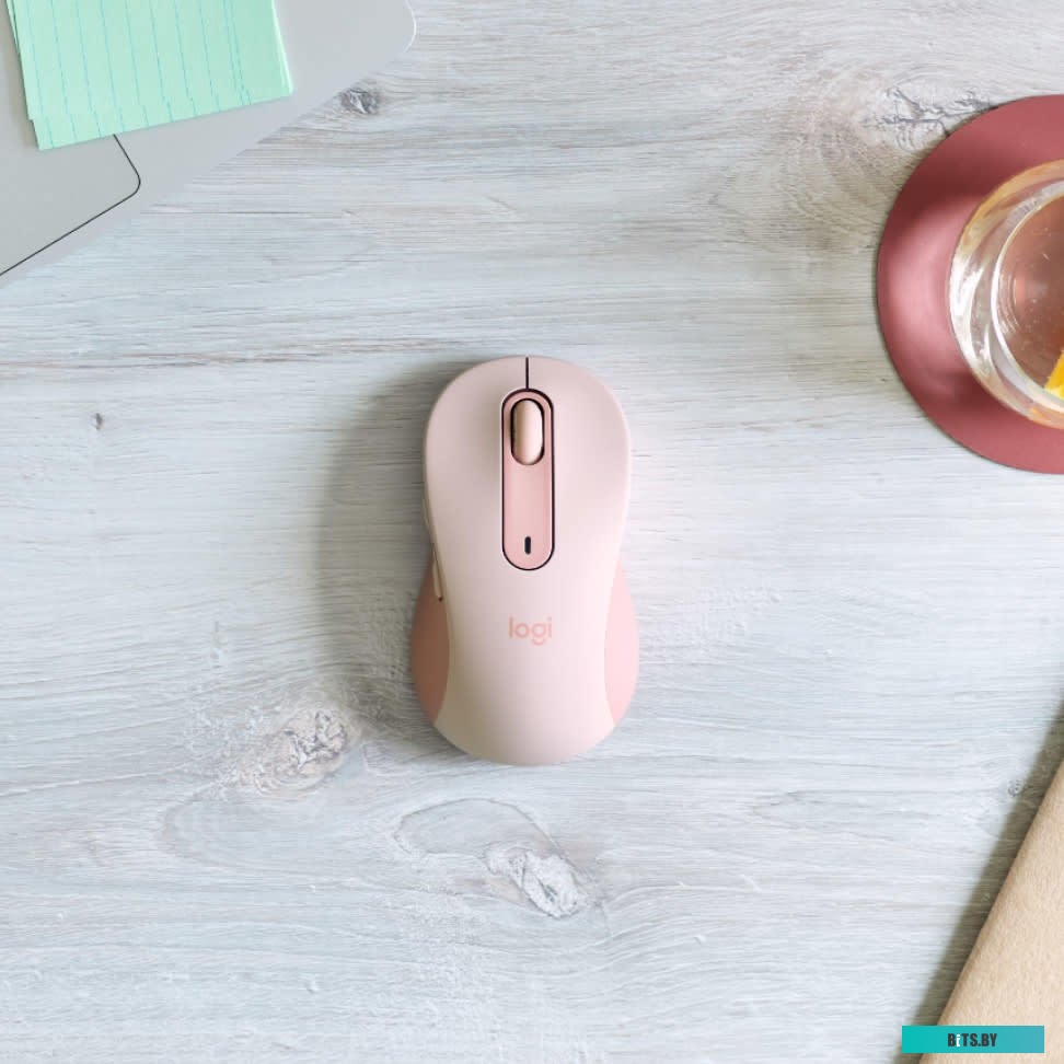 Мышь Logitech Signature M650 (светло-розовый)