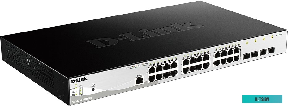 Управляемый коммутатор 2-го уровня D-Link DGS-1210-28MP/ME/B2A