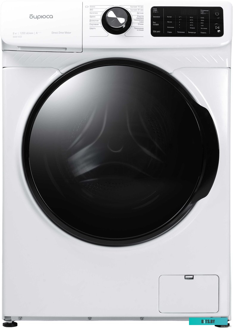 WM-SM814/03 Стиральная машина Бирюса WM-SM814/03 класс: A+++ загр.фронтальная макс.:8кг белый