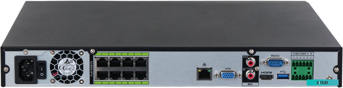 Сетевой видеорегистратор Dahua DHI-NVR5216-8P-EI