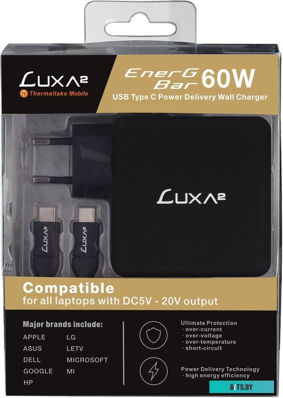 PO-UBC-PC60BK-01 LUXA2 EnerG Bar 60W PO-UBC-PC60BK-01