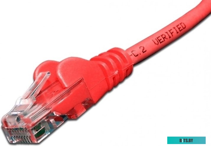 Кабель Lanmaster LAN-PC45/U6-0.5-RD