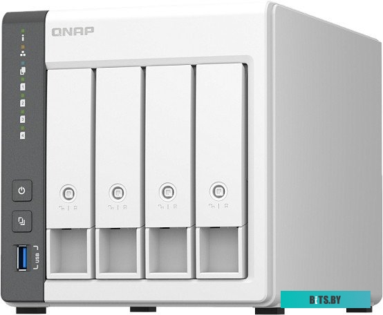 Сетевое хранилище NAS QNAP D4 (REV. C) 4-bay настольный Cortex-A55 RK3568B2