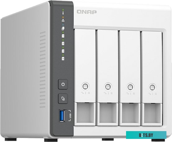Сетевое хранилище NAS QNAP D4 (REV. C) 4-bay настольный Cortex-A55 RK3568B2