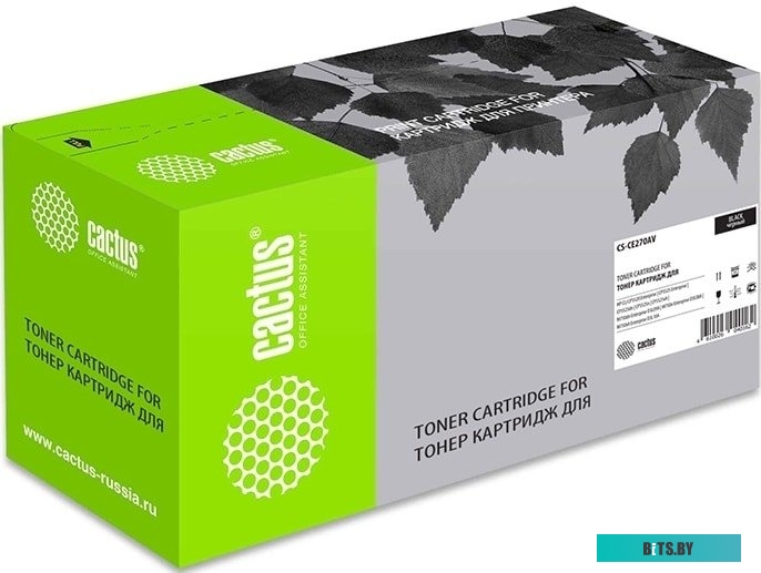 Картридж Cactus CS-CE270AV черный (для HP LJ Ent CP5525)