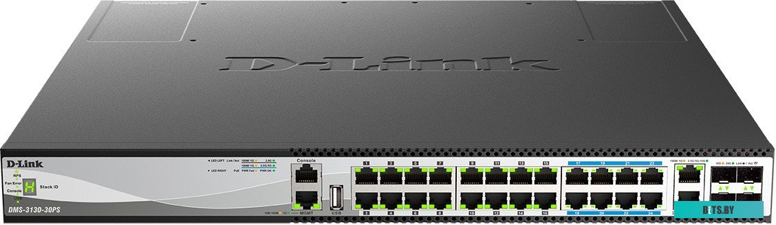 коммутатор 3-го уровня D-Link DMS-3130-30PS/A1A