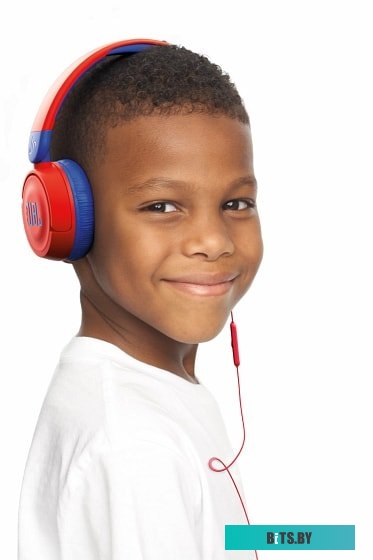 Наушники JBL JR310 (красный/синий) <JBLJR310RED>