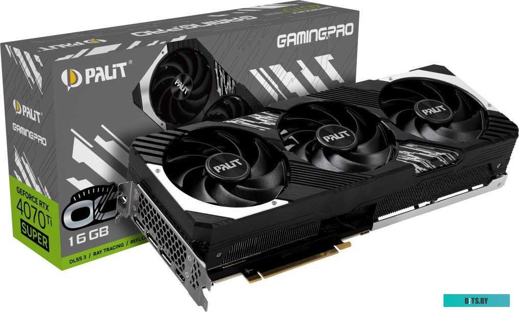 Видеокарта Palit GeForce RTX 4070 Ti Super GamingPro OC 16GB NED47TSH19T2-1043A