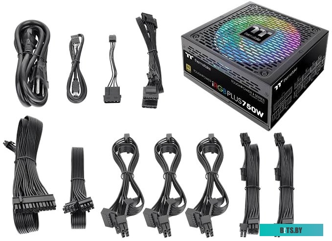 Блок питания Thermaltake Toughpower iRGB PLUS 750W Gold TT Premium Edition TPI-750DH3FCG <PS-TPI-0750F3FDGE-1>