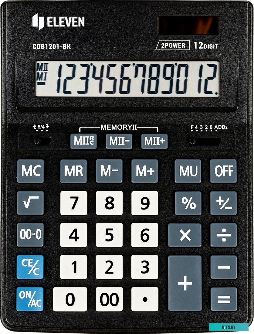 Калькулятор настольный Eleven Business Line CDB1201-BK