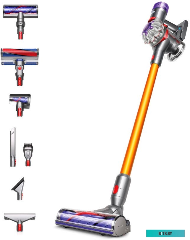 V8 Absolute vacuum 447109-01 Беспроводные пылесосы Dyson/ АКБ, гарантия 24 мес (евро-вилка отдельно)