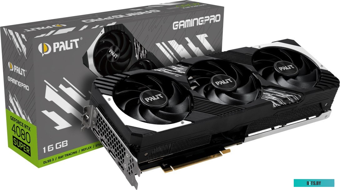 Видеокарта Palit GeForce RTX 4080 Super GamingPro 16GB NED408S019T2-1032A