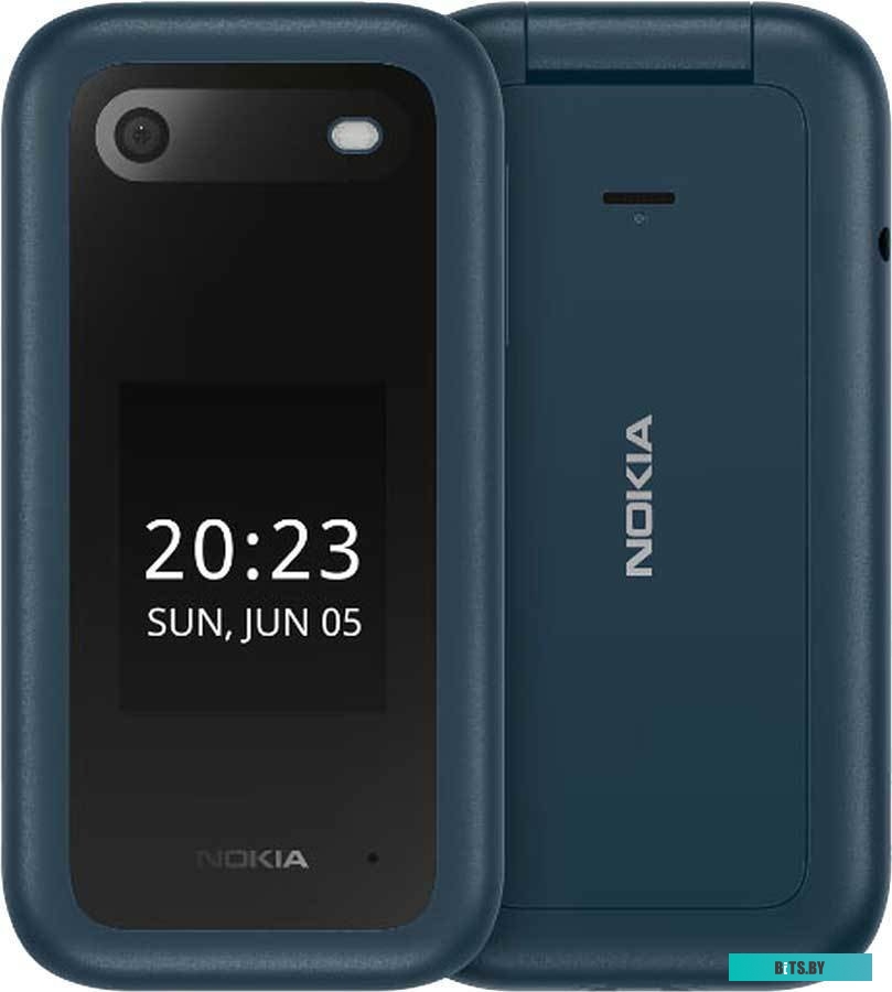Кнопочный телефон Nokia 2660 TA-1469 Dual SIM синий