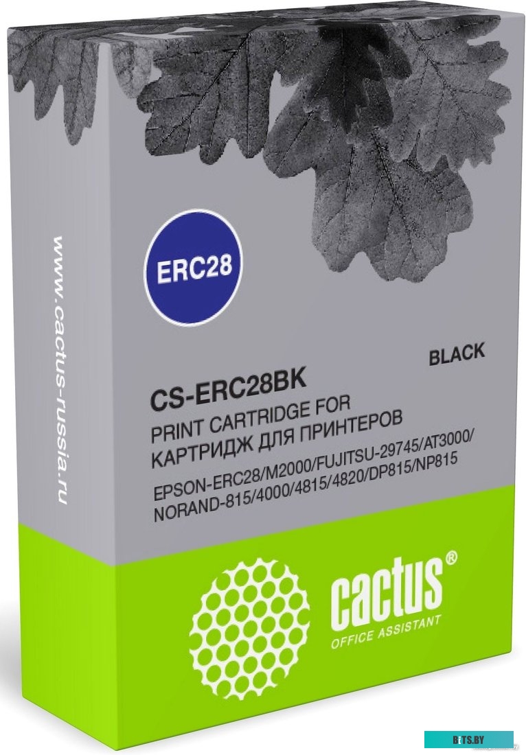 Картридж CACTUS CS-ERC28BK (аналог EPSON ERC28)