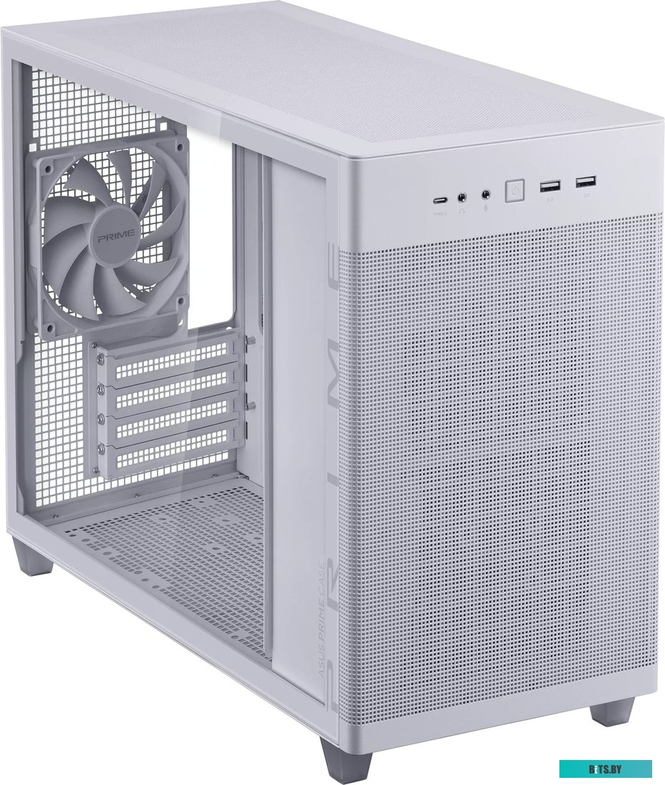Корпус Asus AP201 PRIME CASE TG WHITE 90DC00G3-B39010