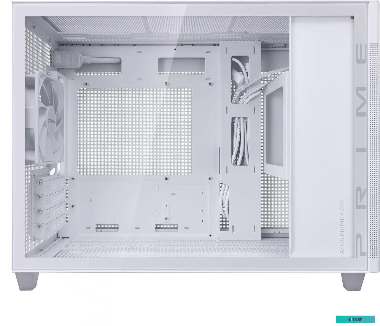 Корпус Asus AP201 PRIME CASE TG WHITE 90DC00G3-B39010