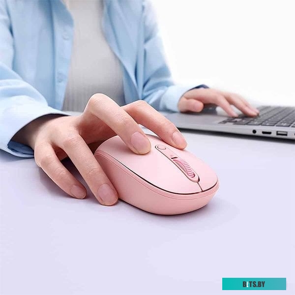 Мышь беспроводная Baseus F01B Creator Tri-Mode Wireless (розовый)