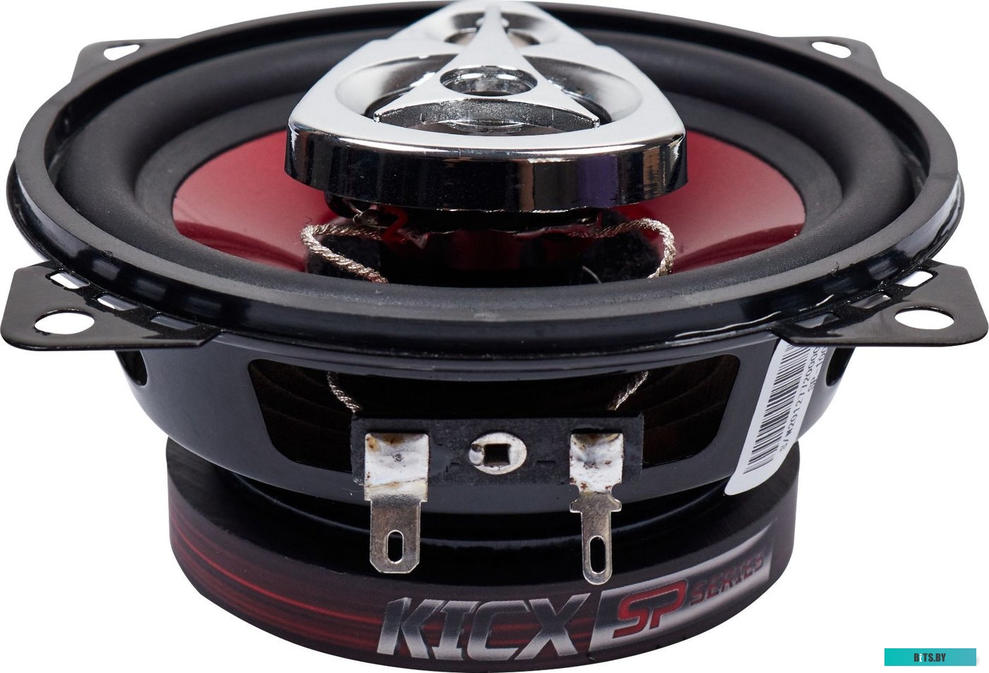 2012772 Колонки автомобильные Kicx SP 100 60Вт 89дБ 4Ом 10см (4дюйм) (ком.:2кол.) коаксиальные трехполосные