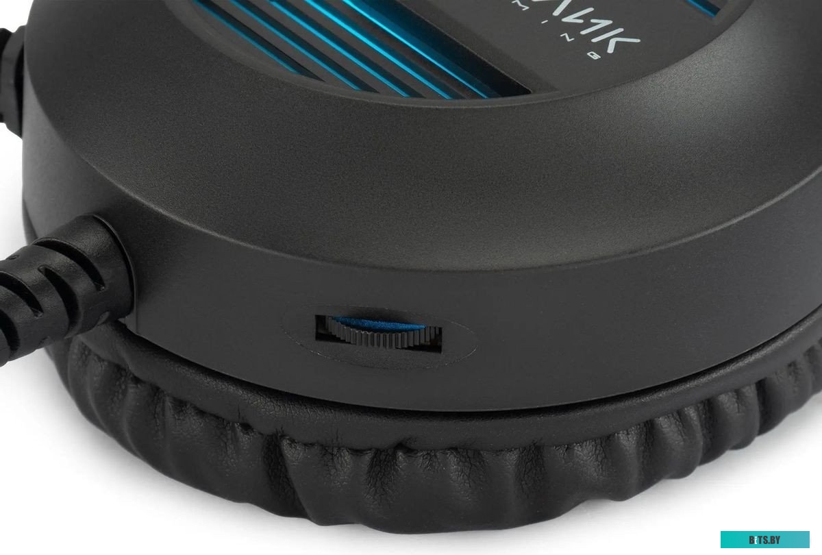 Наушники с микрофоном Оклик HS-L300G Black черный 2.2м мониторные USB оголовье (1796949)