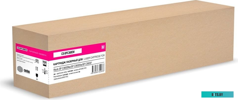 Картридж лазерный Cactus CS-SPC360EC 408185.