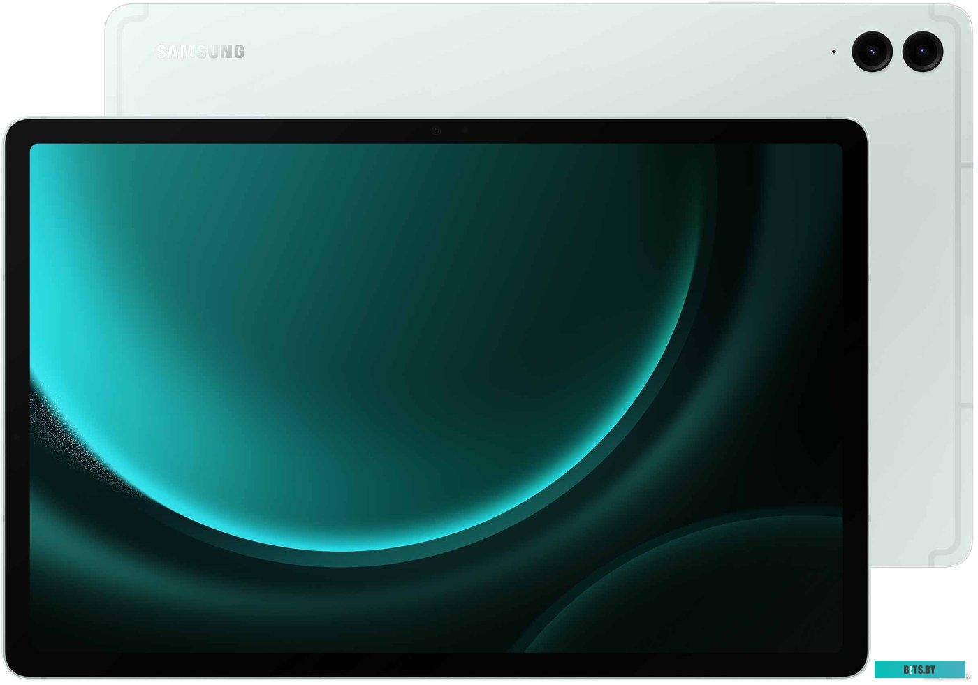 Планшет Samsung Galaxy Tab S9 FE+ BSM-X616B 12/256 GB 1380 5G, 2560 x 1600, Android 13, со стилусом, зеленый [SM-X616BLGECAU]