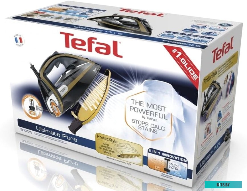 FV9845E0 Утюг Tefal FV9845E0 3200Вт черный/бежевый