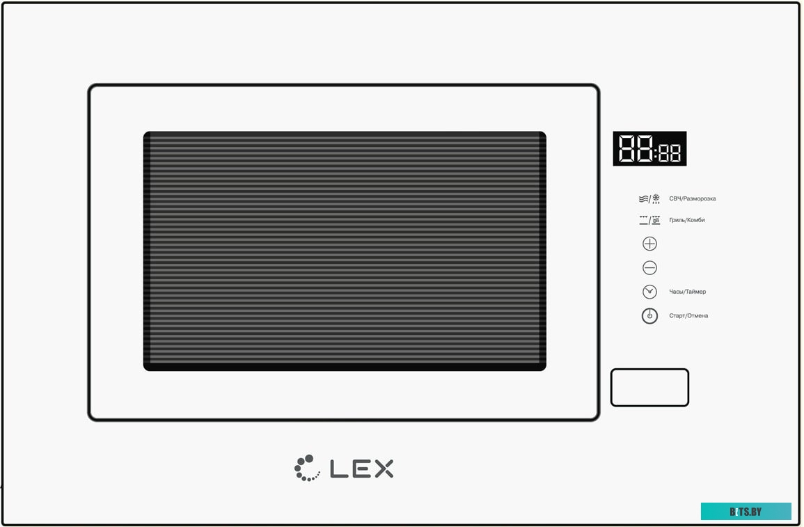 CHVE000005 Микроволновая печь Lex Bimo 20.01 20л. 700Вт белый (встраиваемая)